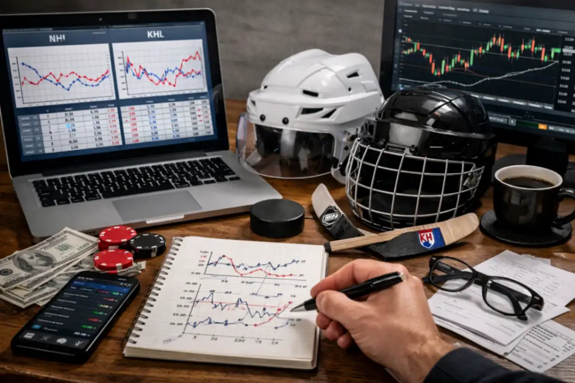 Cuotas NHL y KHL y movimientos de líneas para value